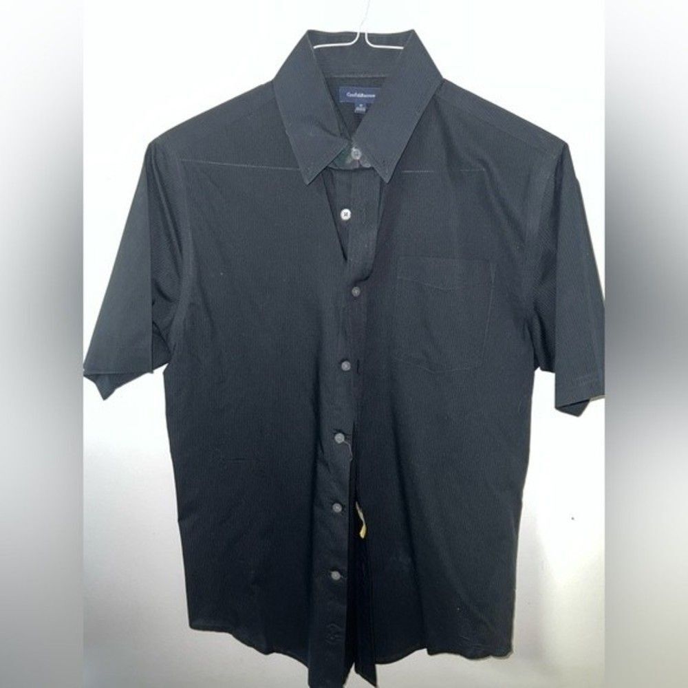 Croft & Barrow Button Down Short Sleeve Shirt Mens Size small